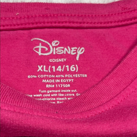 Disney Pink Girls' Stitch 'Stay Cool' Graphic Long Sleeve Tee - Picture 2 of 2